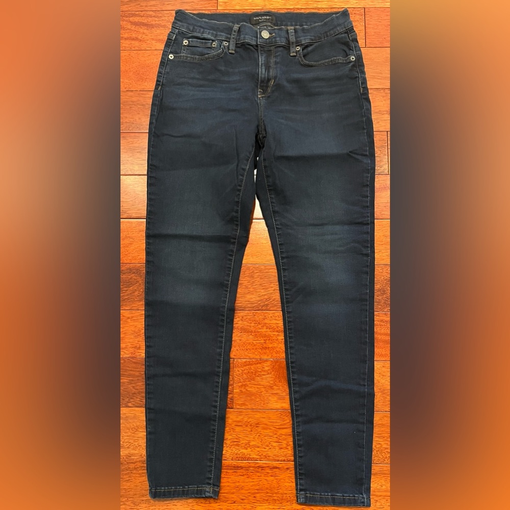 Banana Republic dark skinny jeans